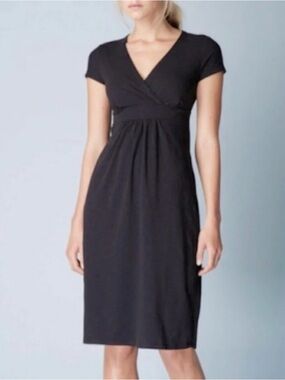 Boden Classic Black Wrap-Style Women's Dress